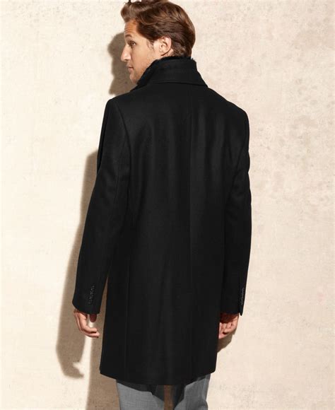 michael kors mens overcoat|michael kors overcoat wool.